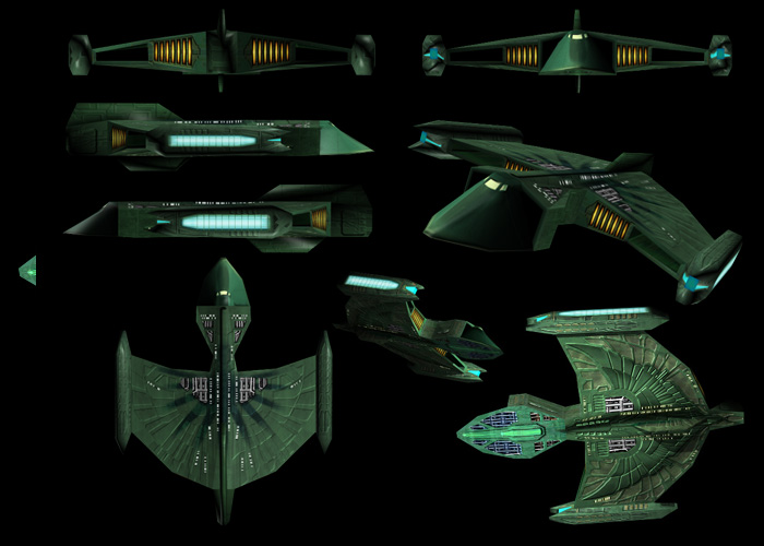 Romulan Scout Ship (résine)